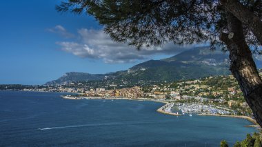 Yaz aylarında Menton