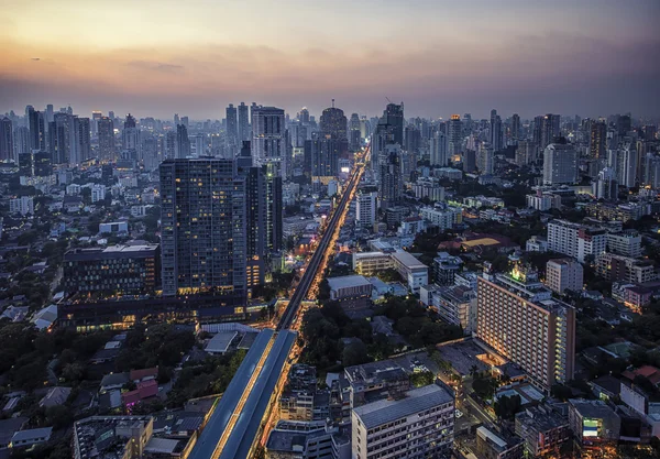 Distrito de Sukhumvit en Bangkok —  Fotos de Stock