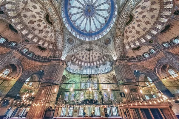 Ekim 2016 - İstanbul, Türkiye - İstanbul Sultanahmet Camii