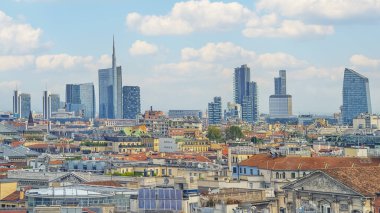 Milano, İtalya 'daki modern binalar