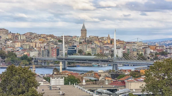 Istanbul Cityscape View Galata Tower — Stock Photo, Image