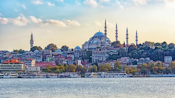 Istanbul Cityscape View Suleymaniye Camii Mosque — Photo