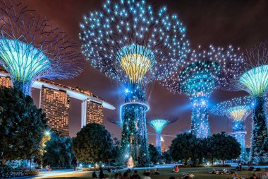 Singapur Körfezi 'ndeki Bahçeler