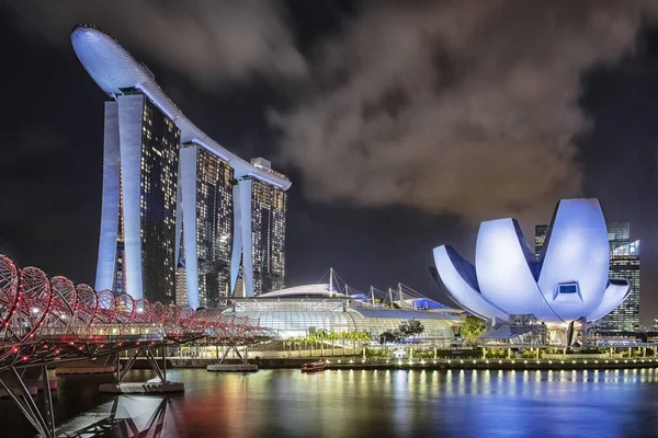Marina Bay Sands Singapur — Foto de Stock
