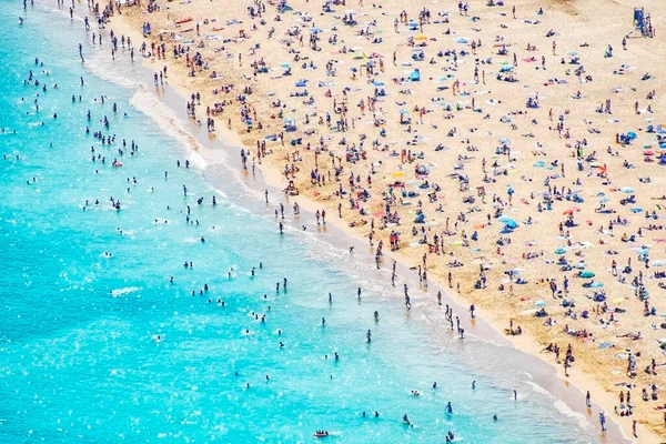 スペイン夏のサン セバスティアン ビーチ — ストック写真