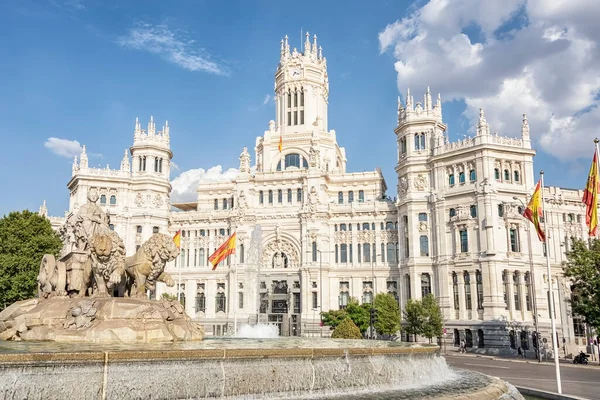 Madrid Stad Overdag Spanje — Stockfoto