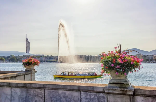 Geneva City Daytime — Stock Photo, Image
