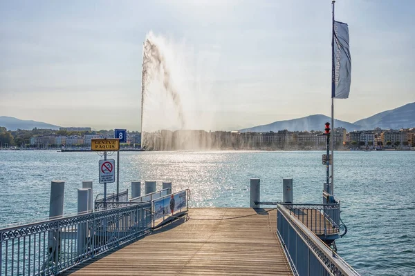 Geneva City Daytime — Stock Photo, Image