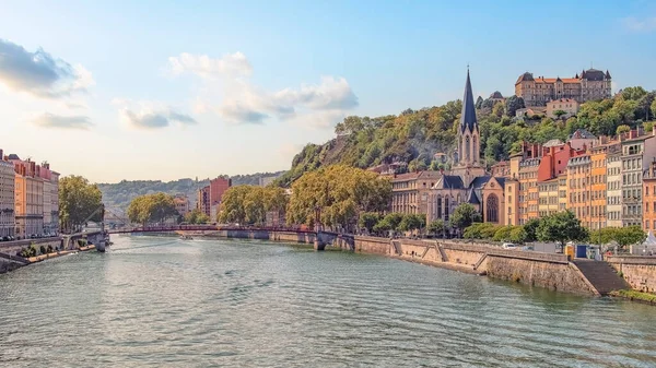 Cidade Lyon Durante Dia — Fotografia de Stock