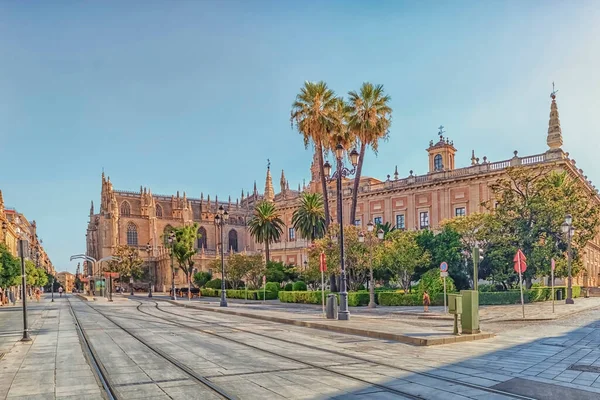 Sevilla Stad Dagtid Spanien — Stockfoto