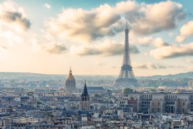 Paris 'in gündüz panoraması