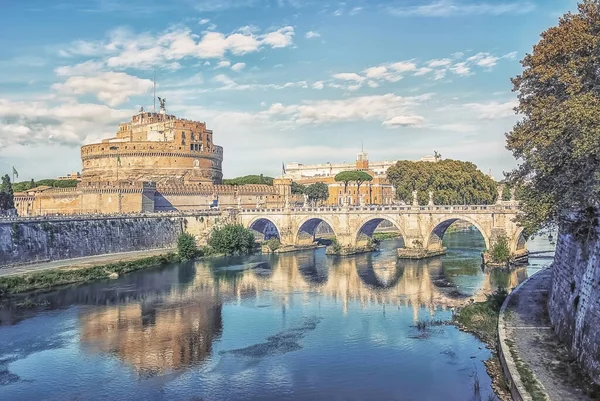 Roma Sant Angelo Kalesi — Stok fotoğraf
