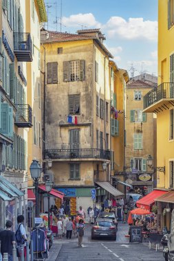 Eylül 2016 - Güzel, Fransa - Fransız Rivierası 'ndaki Nice Şehri