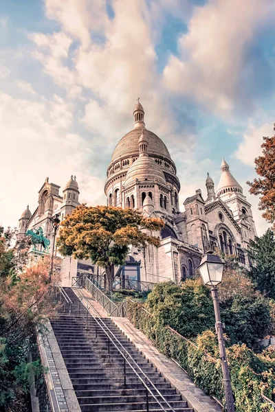 Sacre Coeur Basilica Montmartre Paris — ストック写真