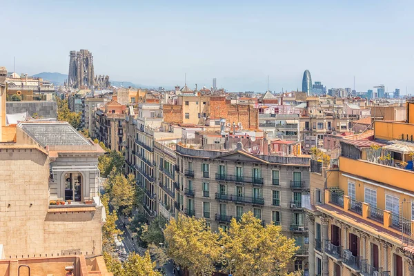 Basilica Sagrada Familia Barceloně Španělsko — Stock fotografie