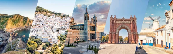 Знаменитые Достопримечательности Испании — стоковое фото