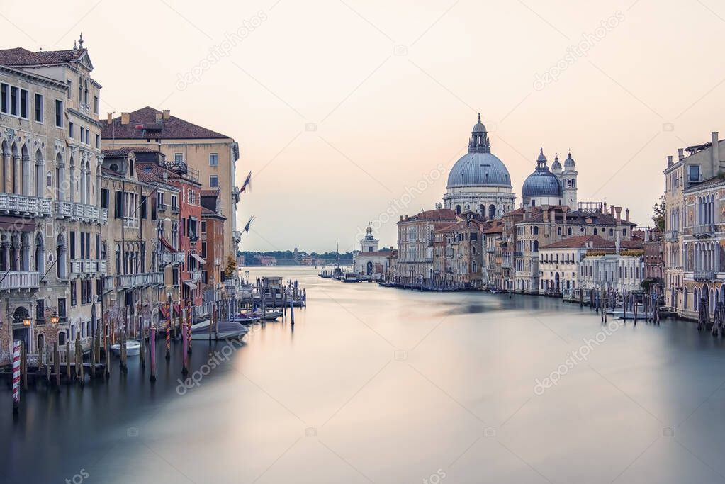 The city of Venice in the morning, Italy