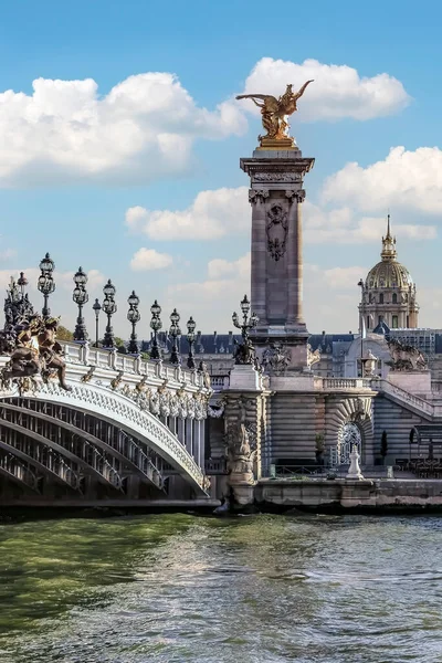 Alexandre Iii Brug Parijs — Stockfoto