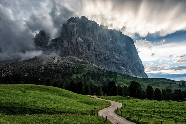 意大利蒂罗尔南部的白云石世界文化遗产 — 图库照片