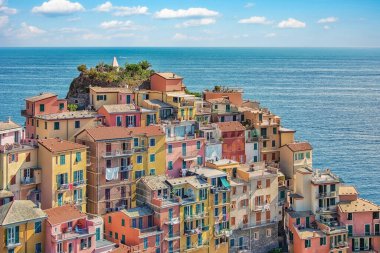 Manarola Köyü Cinque Terre Ulusal Parkı, İtalya