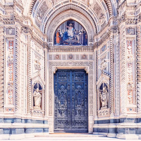 Basílica Santa María Flor Florencia Italia — Foto de Stock