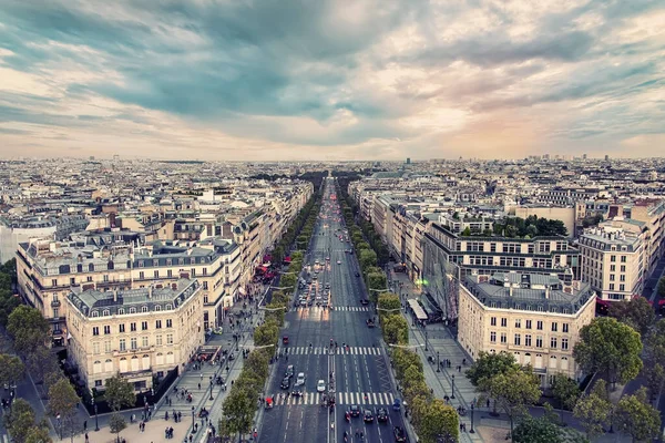 Avenue Champs Elysees Parijs — Stockfoto