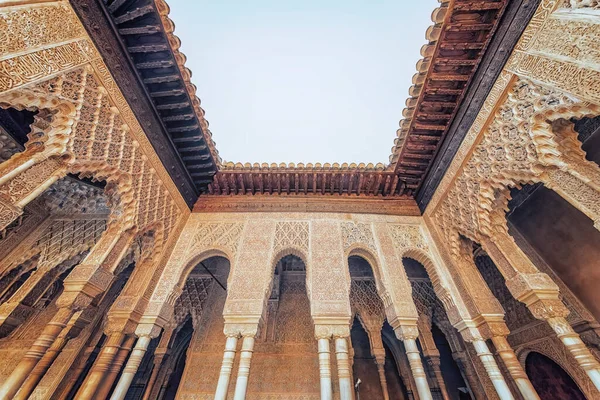Granada, İspanya 'dan Alhambra.
