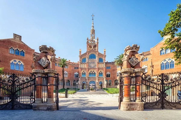 Hospital Sant Pau Barcelona Patrimonio Humanidad Por Unesco España —  Fotos de Stock