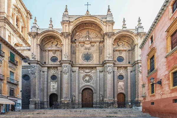 Katedra Granadzie Andaluzja Hiszpania — Zdjęcie stockowe