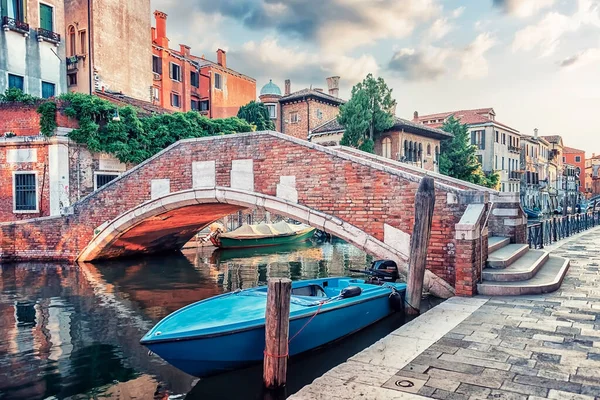 Cidade Veneza Pela Manhã Itália — Fotografia de Stock