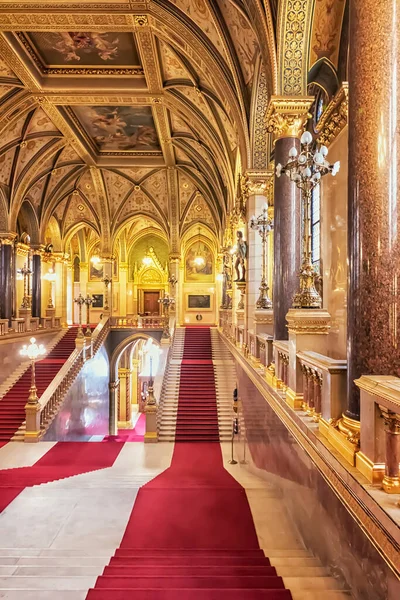 Het Hongaarse Parlementsgebouw Boedapest — Stockfoto