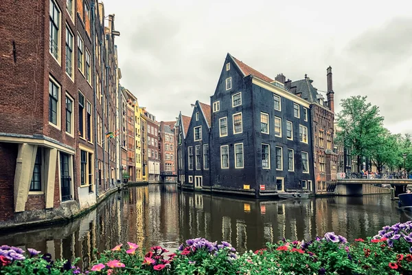 Amsterdam Stad Overdag Nederland — Stockfoto