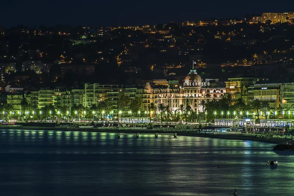 Hotel negresco v nice — Stock fotografie