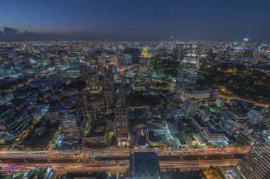 Bangkok alacakaranlık