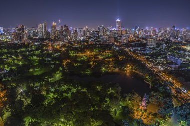 Bangkok alacakaranlık
