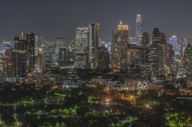 Bangkok alacakaranlık