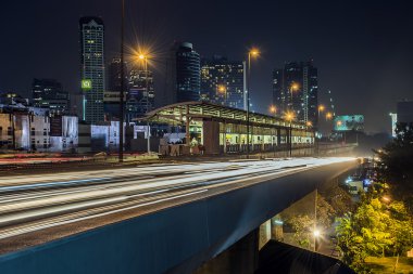BTS İstasyonu Sathorn Bangkok