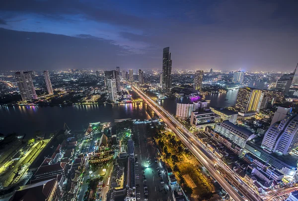 Chao Phraya Річжч Бангкок — стокове фото
