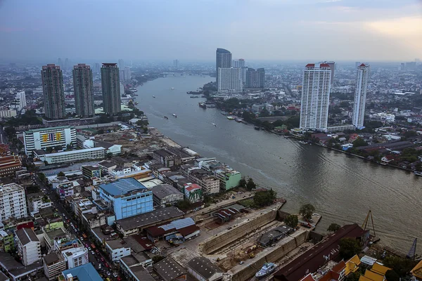 Chao Phraya Rzeka Bangkok — Zdjęcie stockowe