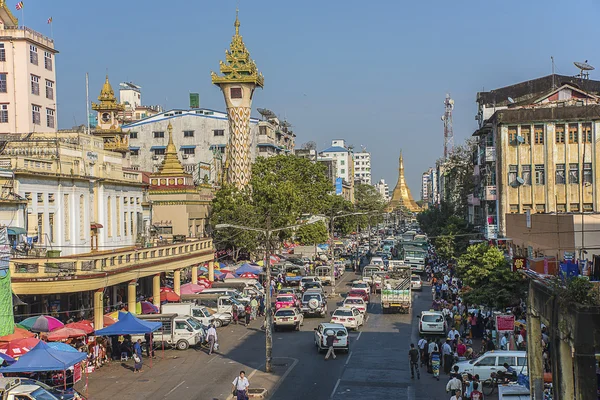 Città di Yangon — Foto Stock