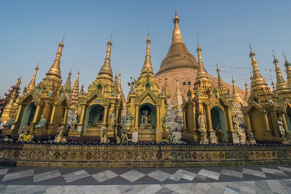 Shwedagon pagoda di Yangon — Foto Stock