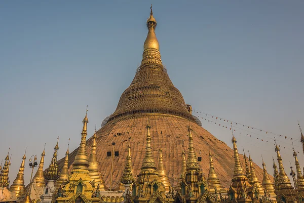 Shwedagon pagoda di Yangon — Foto Stock