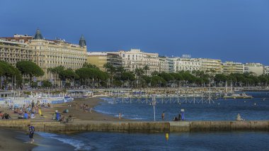 Cannes beach