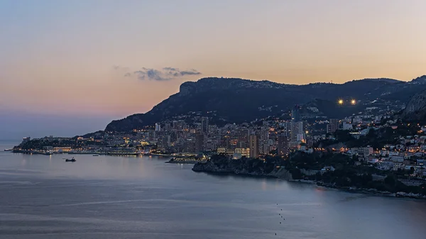 モナコの日没 — ストック写真