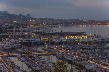 Cannes sunrise clipart