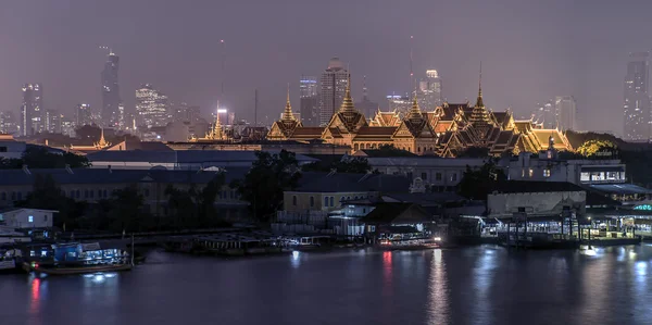 Grand Palace panorama Bangkok — Stok fotoğraf