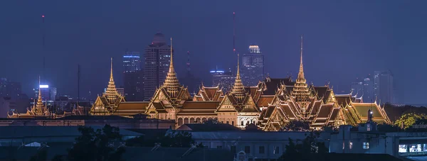 Panorama do Grande Palácio em Bancoc — Fotografia de Stock