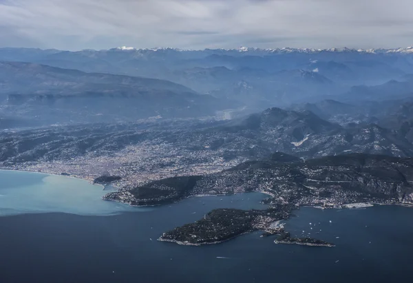 Saint jean Cap-Ferrat 和尼斯市 — 图库照片