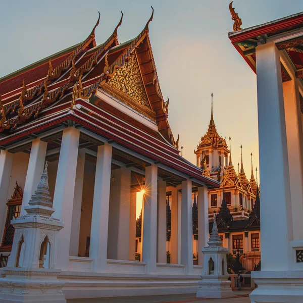 Wat Ratchanatdaram Ναός στην Μπανγκόκ — Φωτογραφία Αρχείου