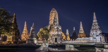 Wat Chai Watthanaram Ayutthaya clipart
